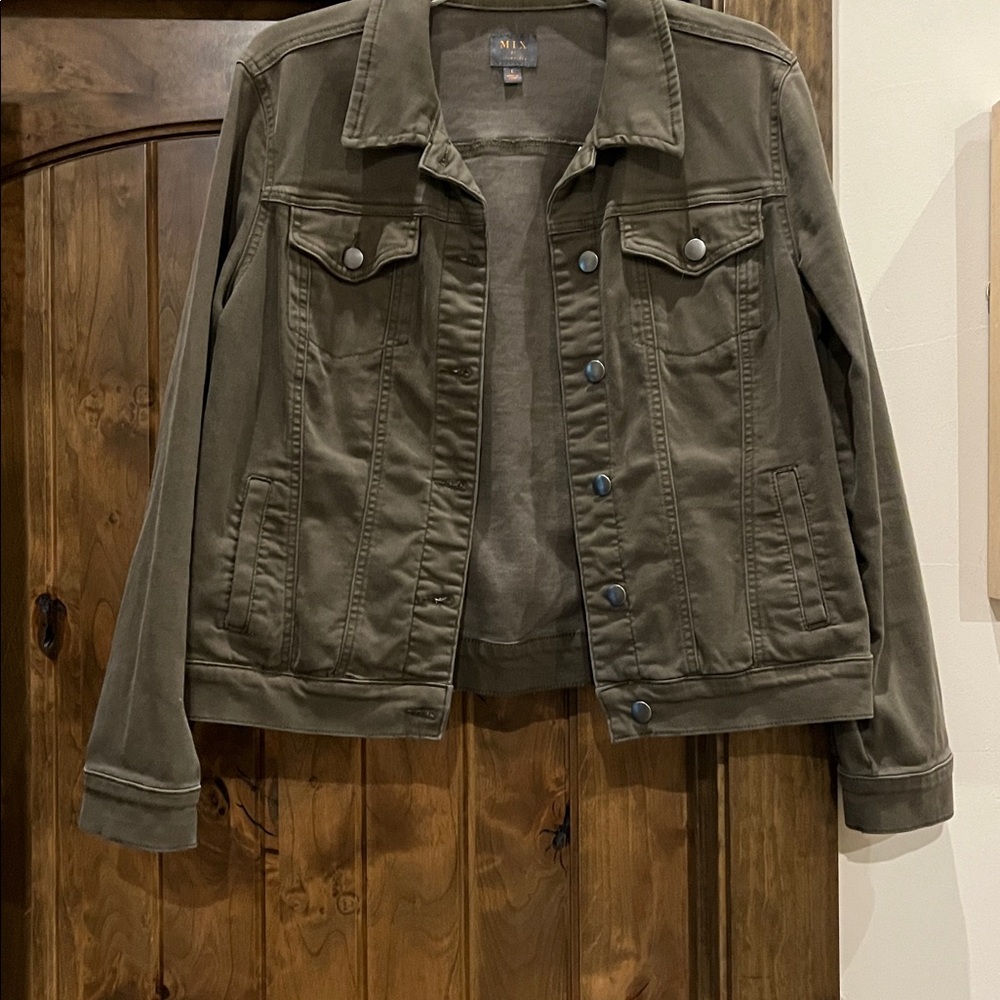 41 Hawthorn Mix Olive Jacket